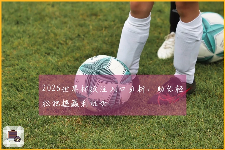 2026世界杯投注入口分析，助你轻松把握赢利机会