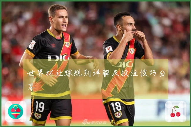 世界杯让球规则详解及投注技巧分享